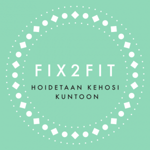 Fix2Fit logo Hoidetaan kehosi kuntoon